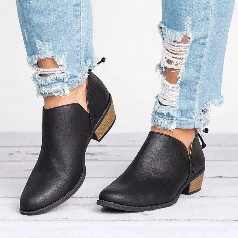 Classic Orthopedic Boots with Timeless Style