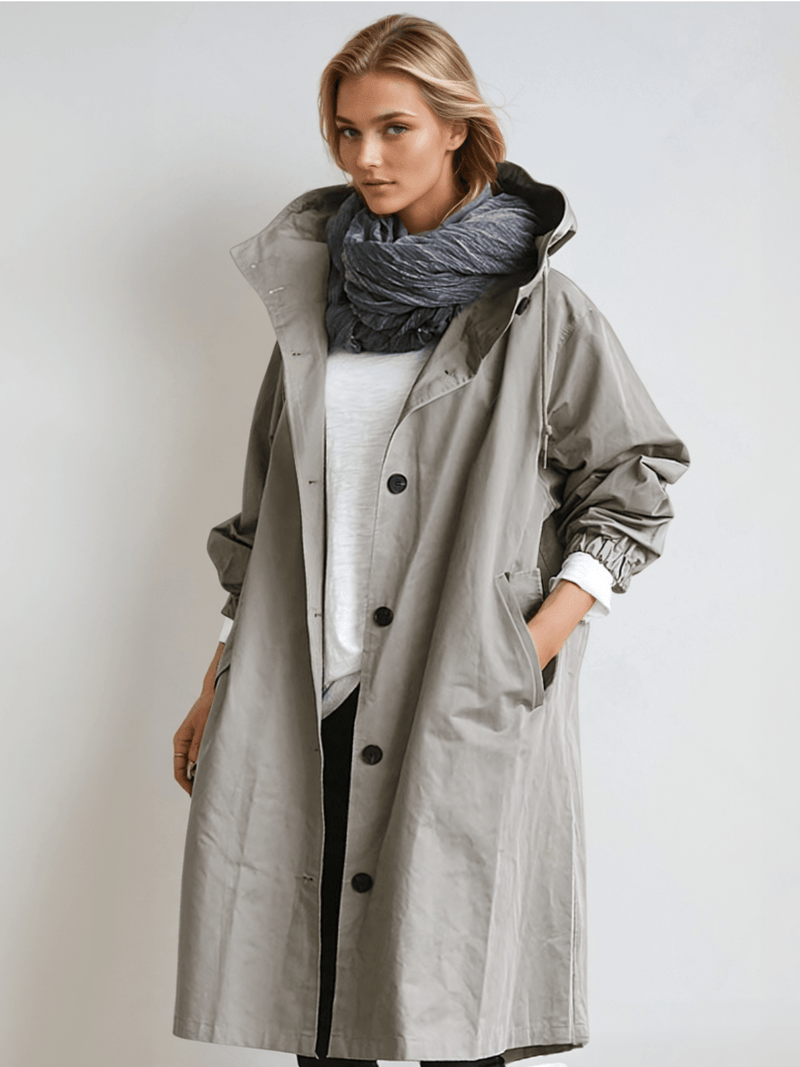 Effortlessly Elegant Coat with a Timeless Design