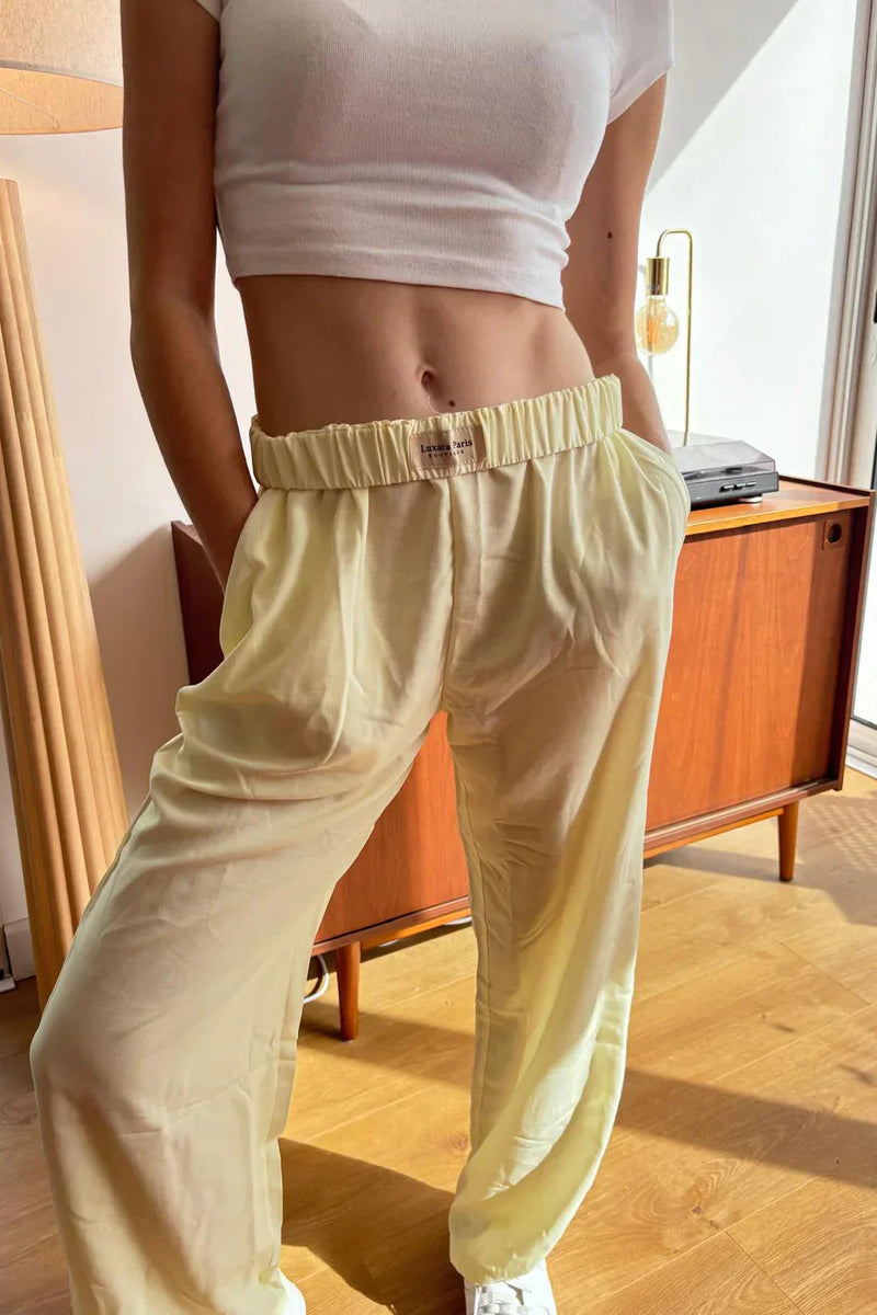 A Vintage Style Pants with Delicate Timeless Details