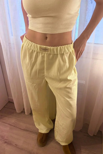 A Vintage Style Pants with Delicate Timeless Details