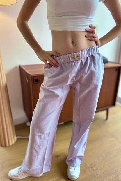 A Vintage Style Pants with Delicate Timeless Details
