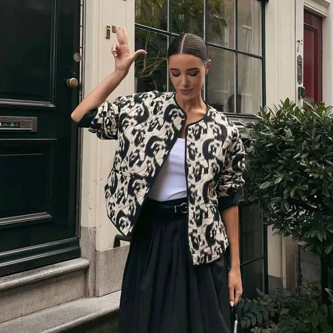 A Vintage Style Jacket with Delicate Timeless Details