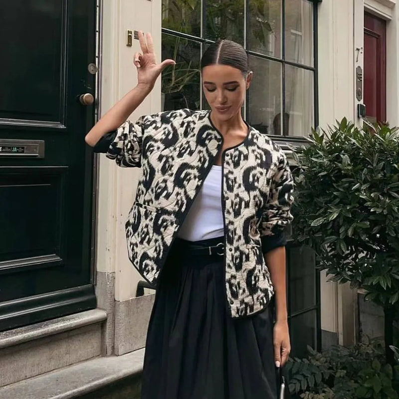 A Vintage Style Jacket with Delicate Timeless Details
