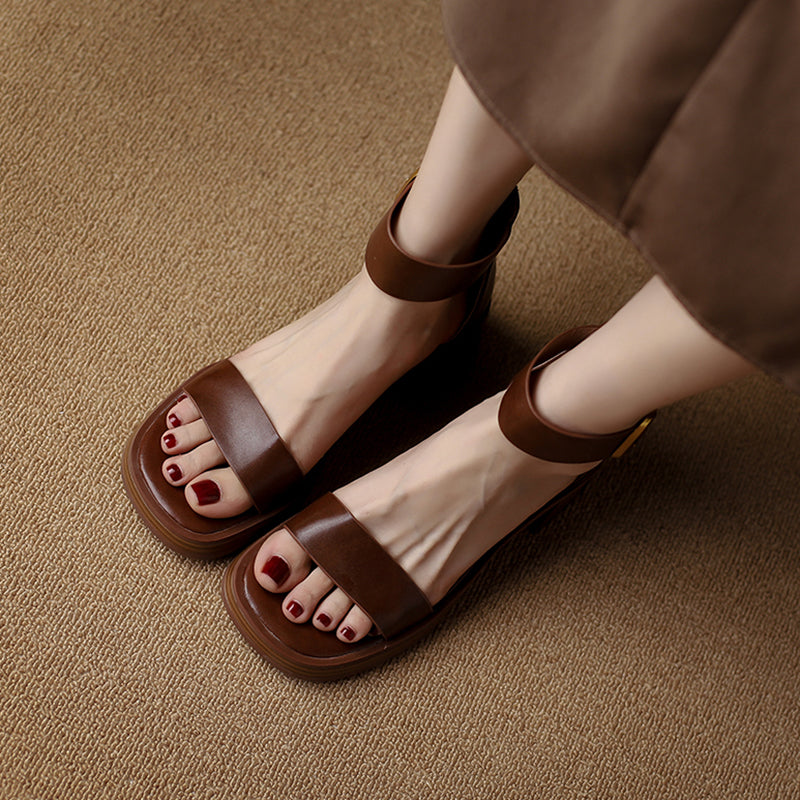 Classic Orthopedic Sandals with Timeless Style