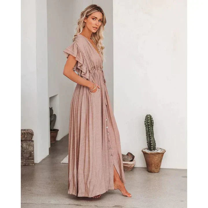 A Vintage Style Dress with Delicate Timeless Details
