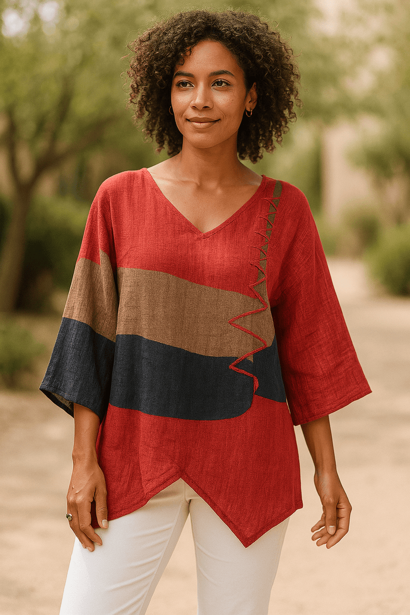 Beautifully Finished Blouse in a Timeless Design