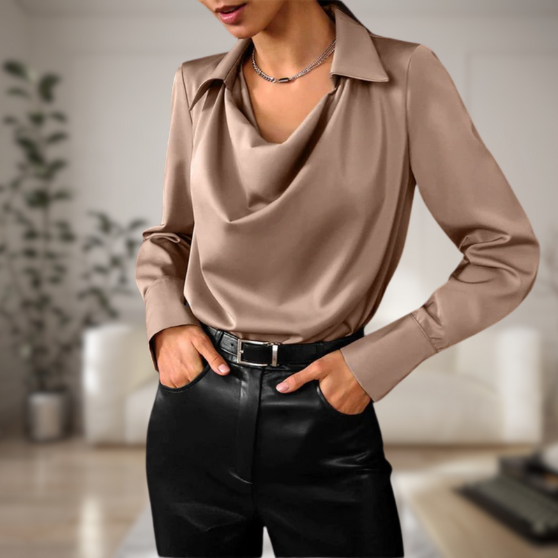A Vintage Style Blouse with Delicate Timeless Details