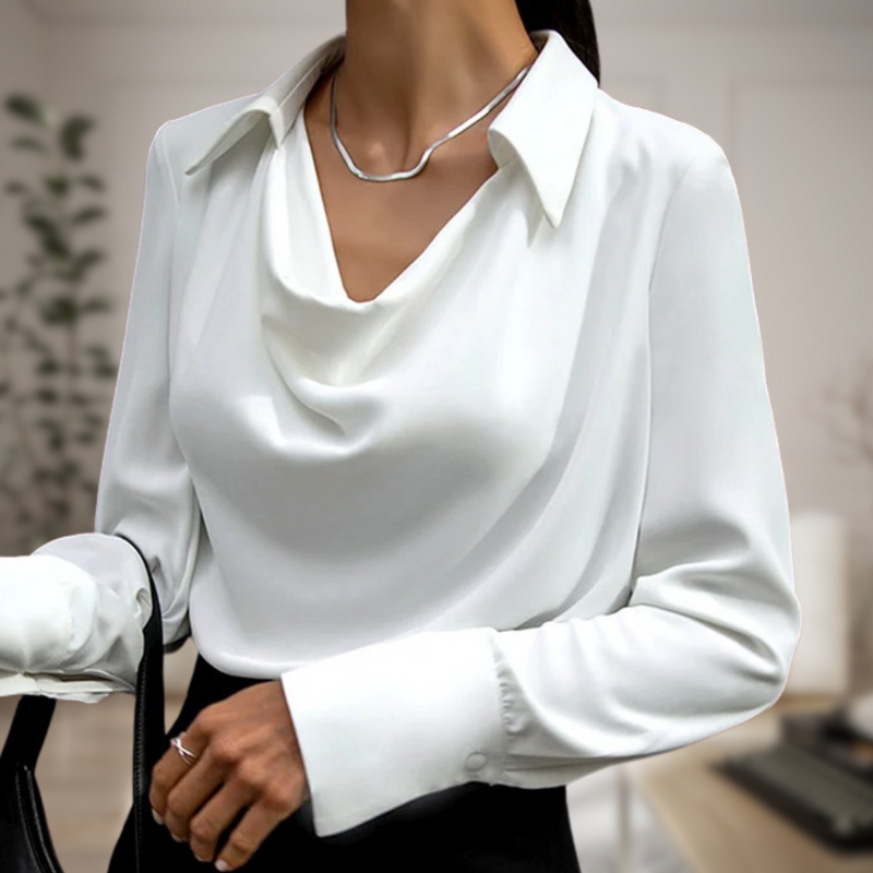 A Vintage Style Blouse with Delicate Timeless Details