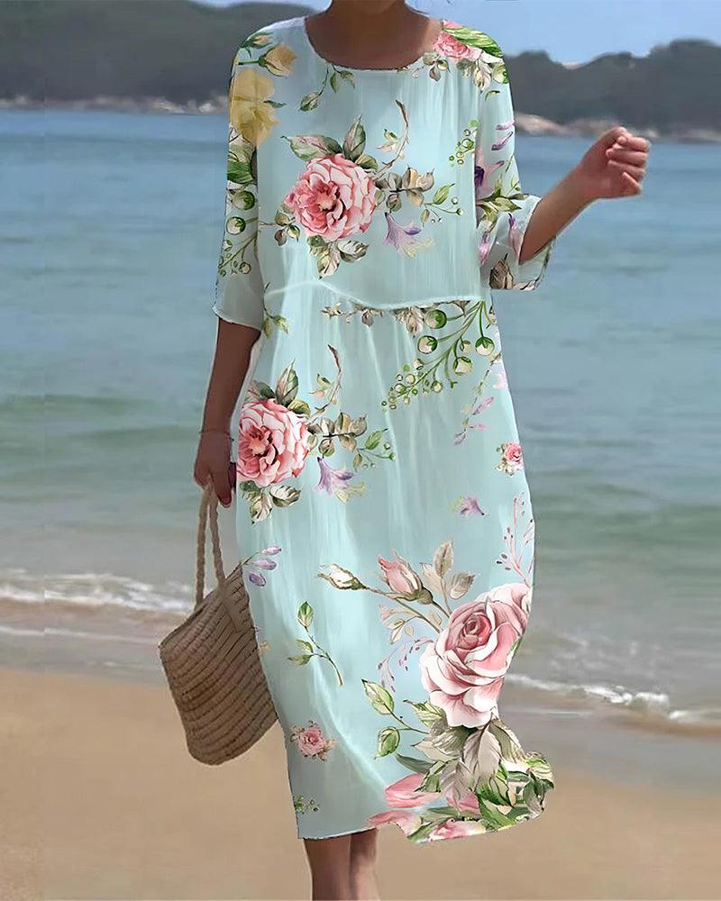 Well Tailored Dress with a Graceful Silhouette