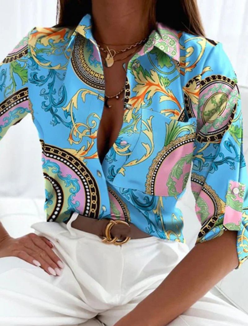 Vintage Inspired Blouse with a Contemporary Edge