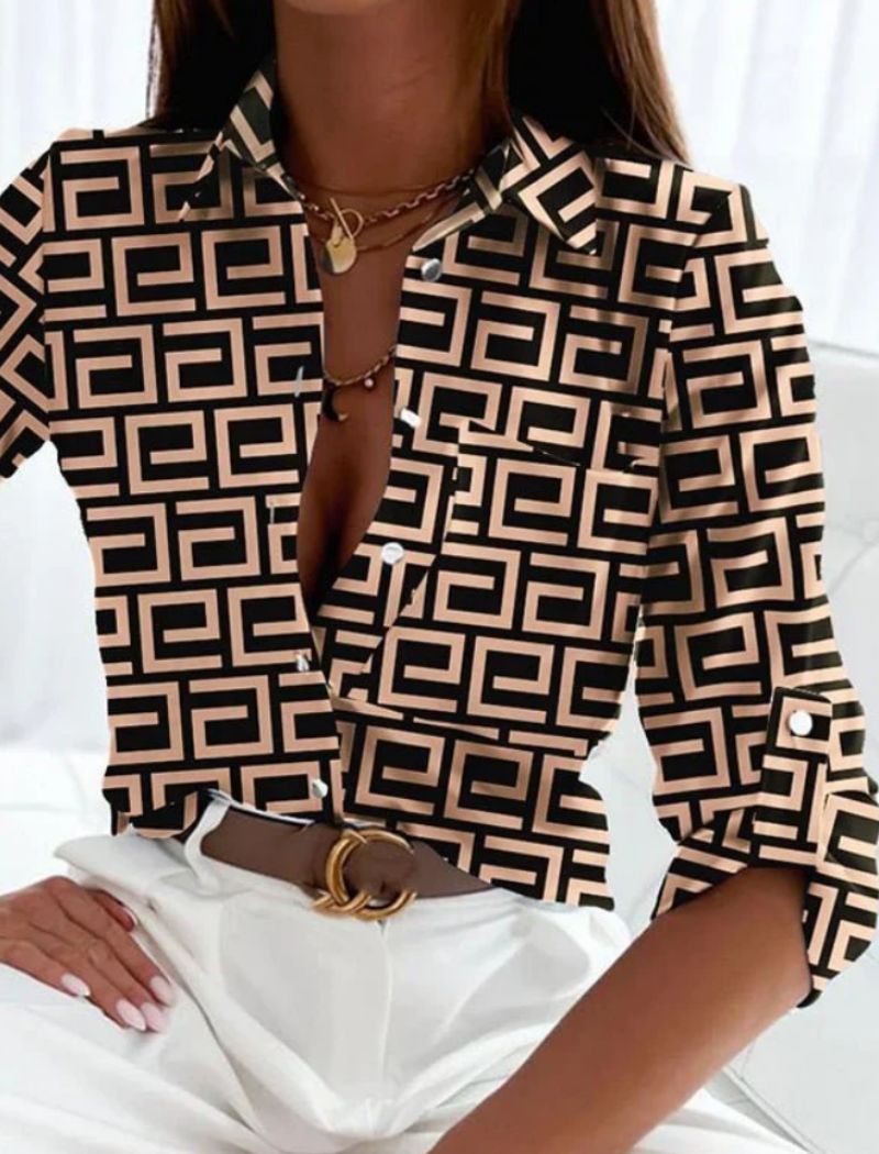 Vintage Inspired Blouse with a Contemporary Edge