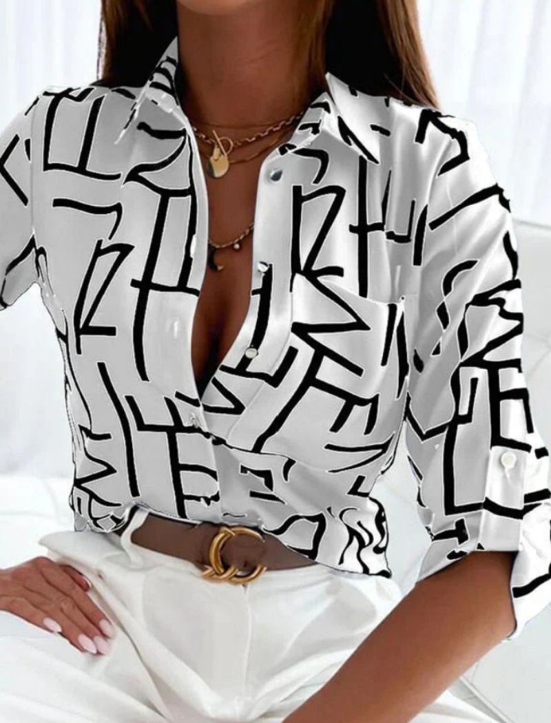 Vintage Inspired Blouse with a Contemporary Edge