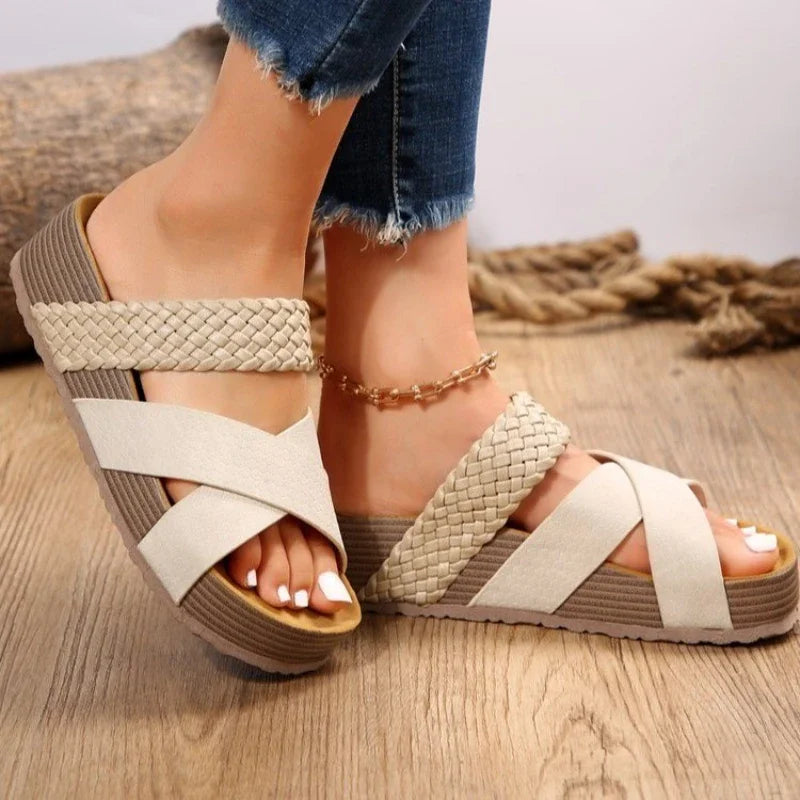 Vintage Inspired Orthopedic Sandals