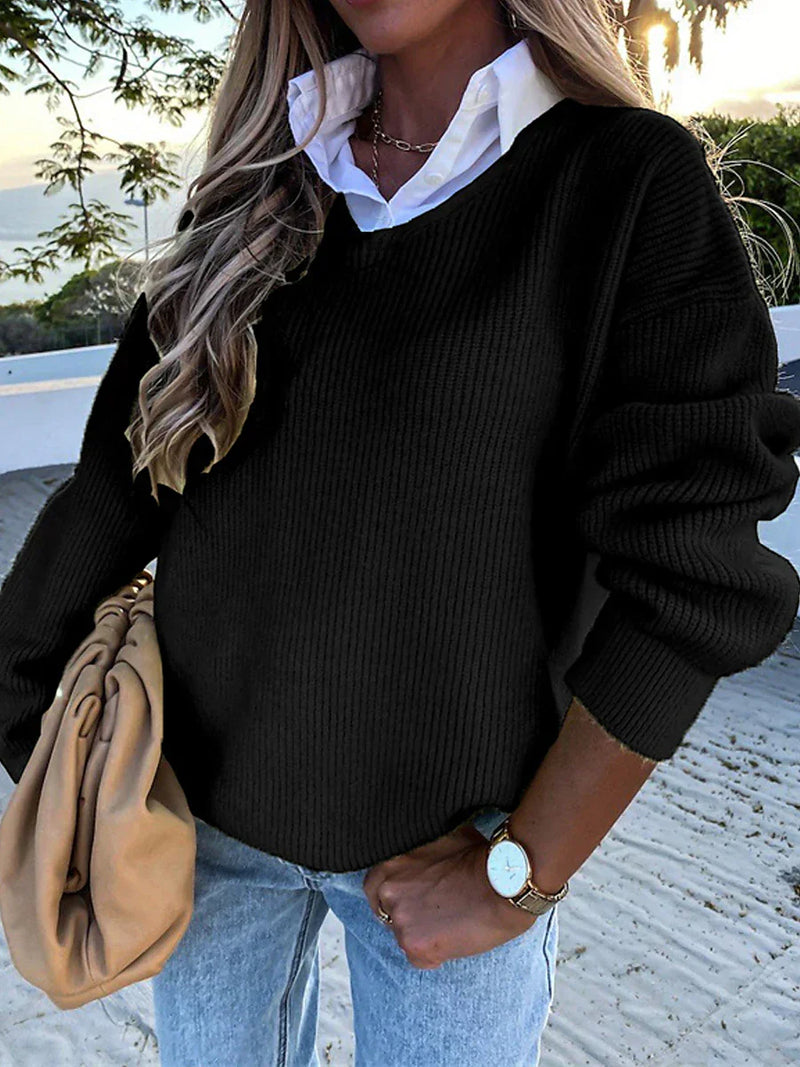 A Vintage Style Sweater with Delicate Timeless Details