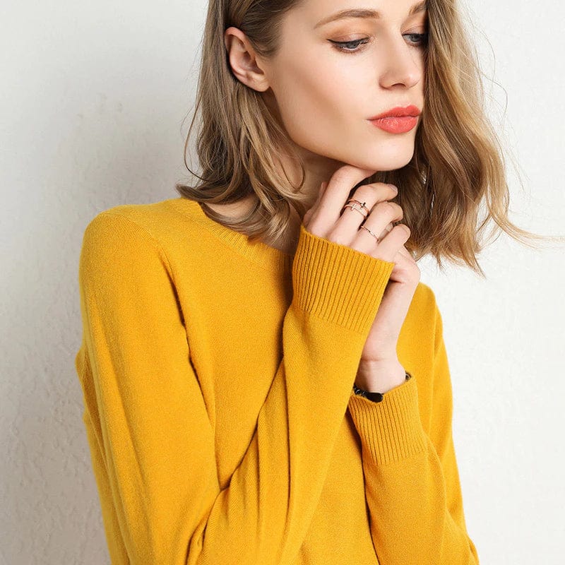 A Vintage Style Sweater with Delicate Timeless Details