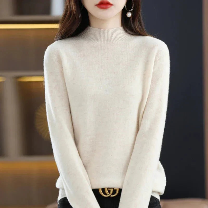 A Vintage Style Sweater with Delicate Timeless Details