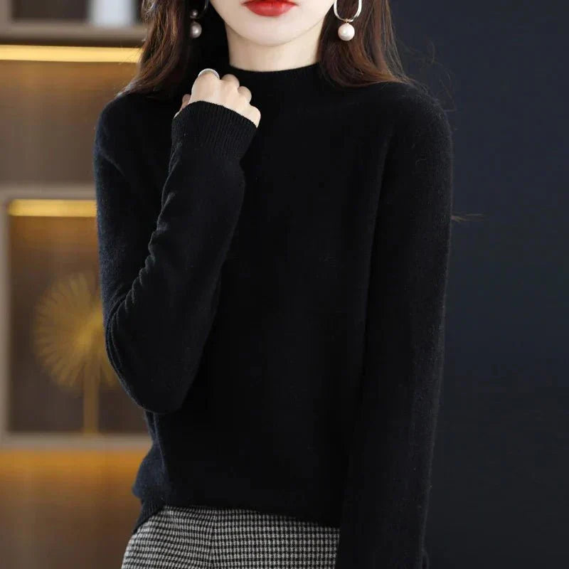 A Vintage Style Sweater with Delicate Timeless Details