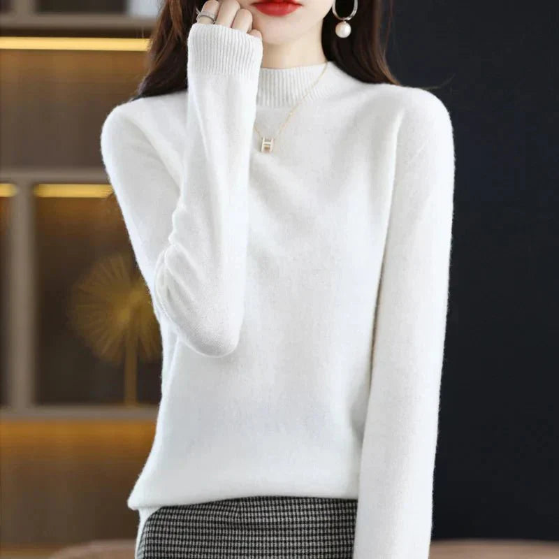 A Vintage Style Sweater with Delicate Timeless Details