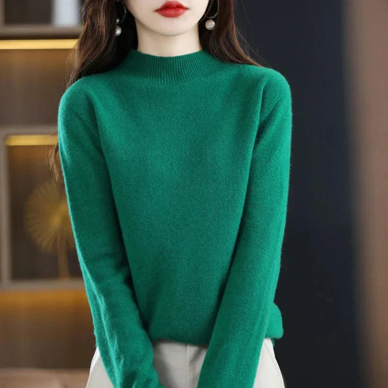 A Vintage Style Sweater with Delicate Timeless Details