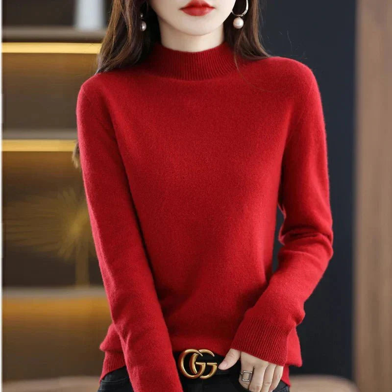 A Vintage Style Sweater with Delicate Timeless Details