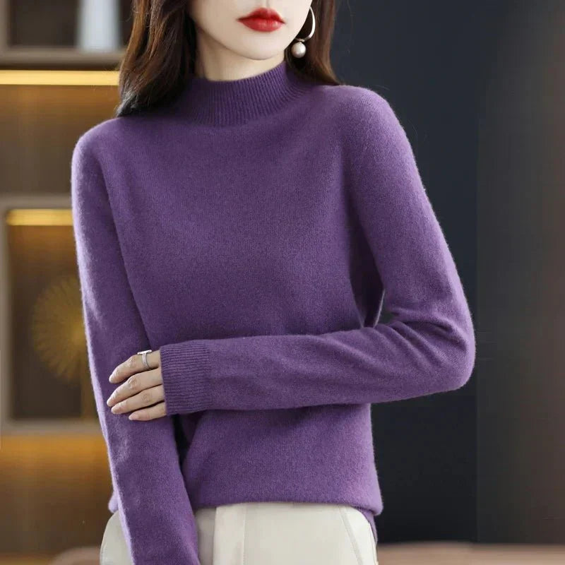 A Vintage Style Sweater with Delicate Timeless Details