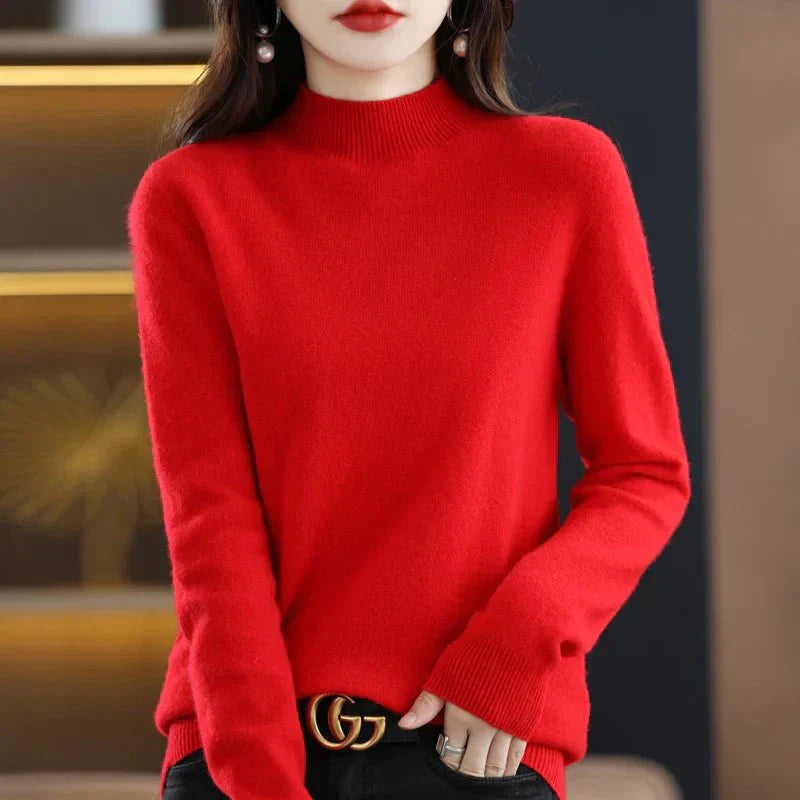 A Vintage Style Sweater with Delicate Timeless Details
