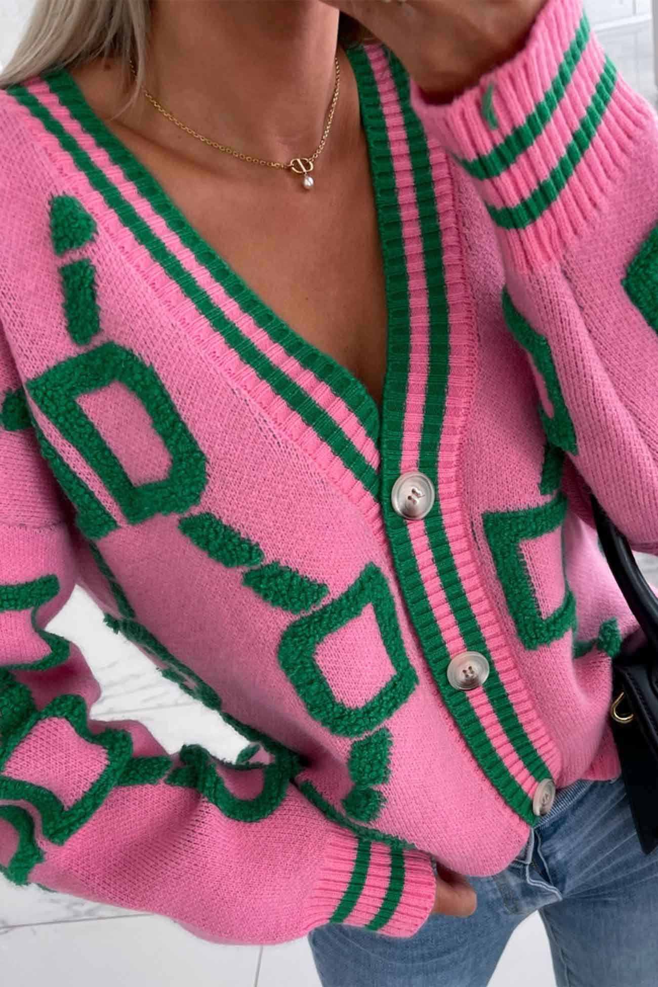 Classic Vintage Cardigan with a Flattering Fit