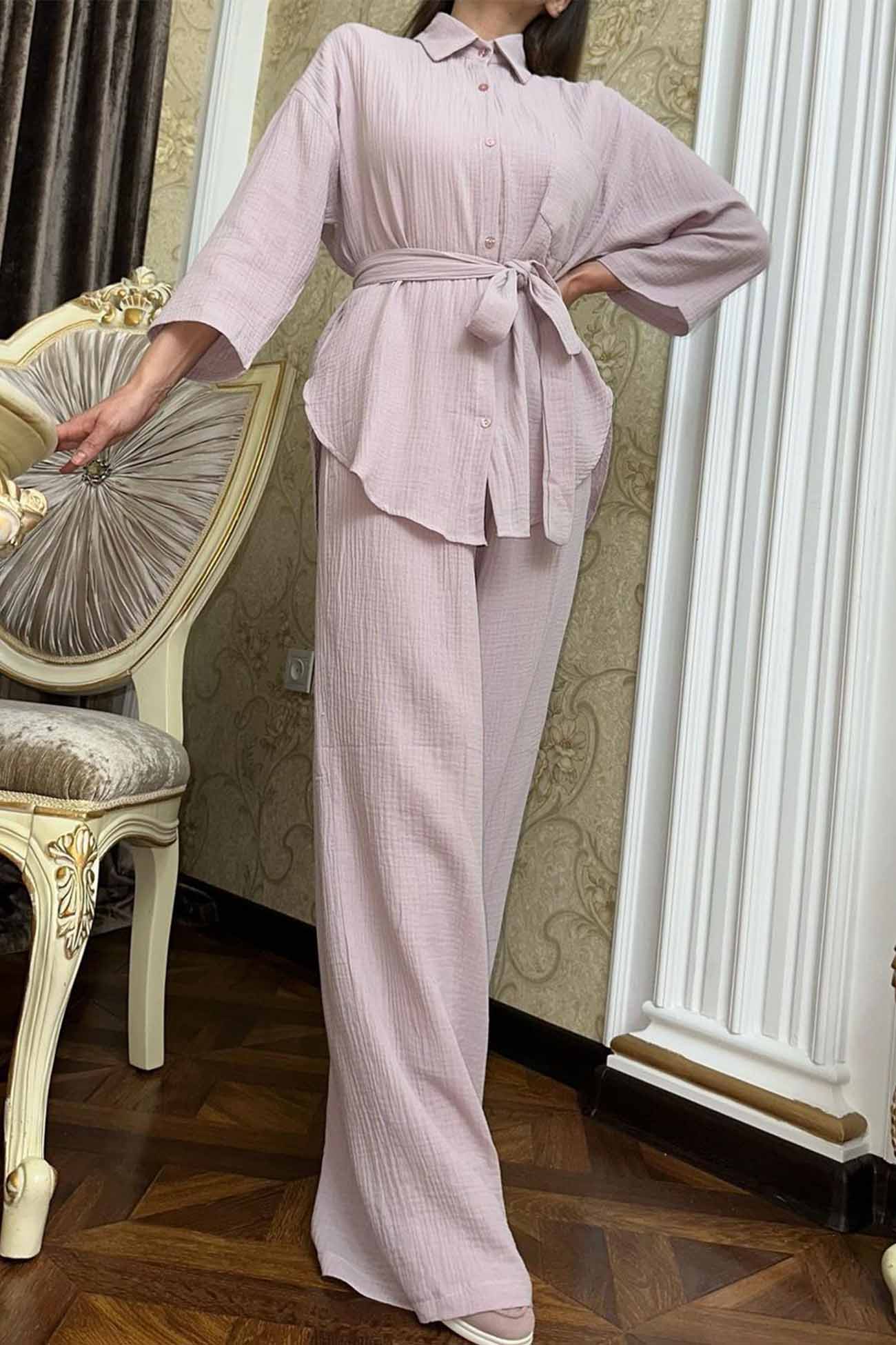 A Vintage Style Pants with Delicate Timeless Details