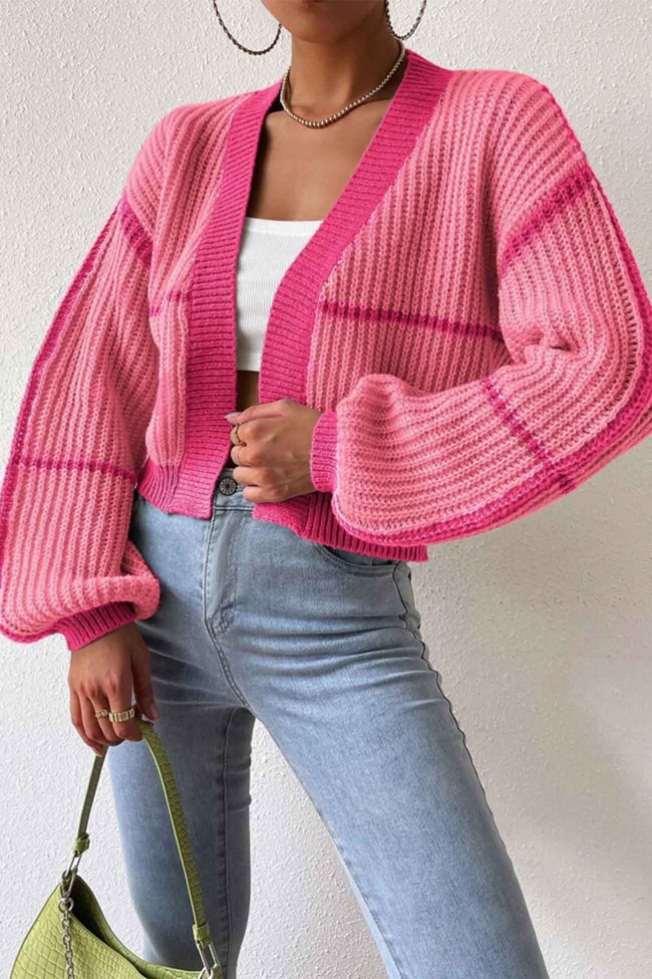 Classic Vintage Cardigan with a Flattering Fit