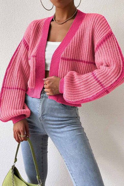 Classic Vintage Cardigan with a Flattering Fit