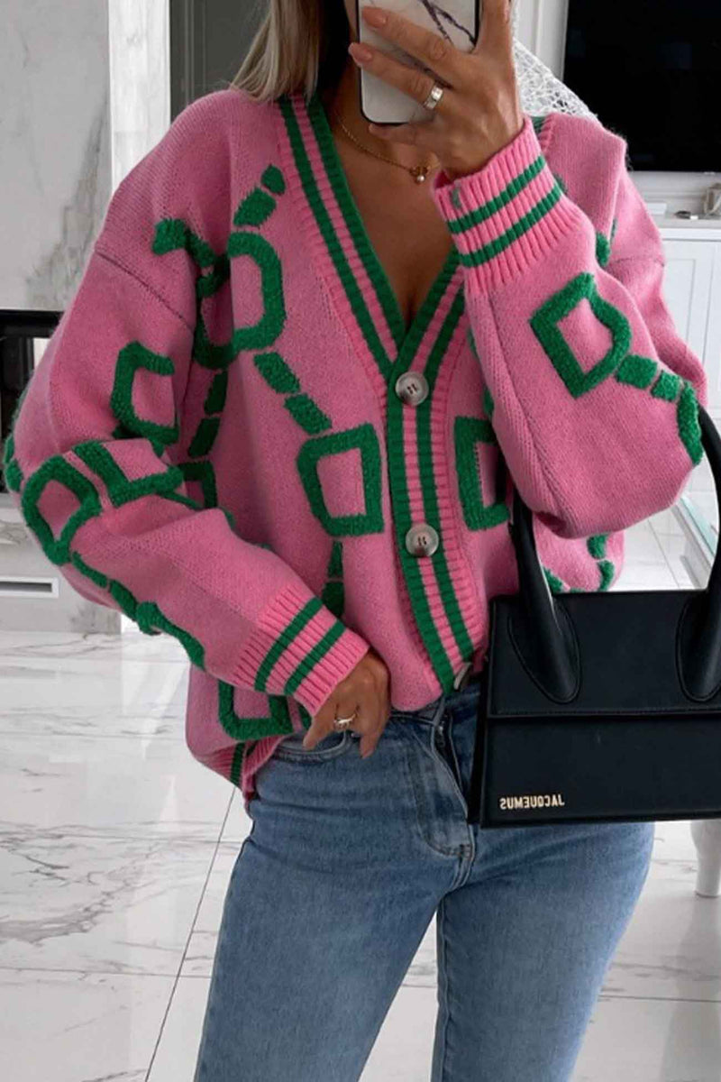 Classic Vintage Cardigan with a Flattering Fit
