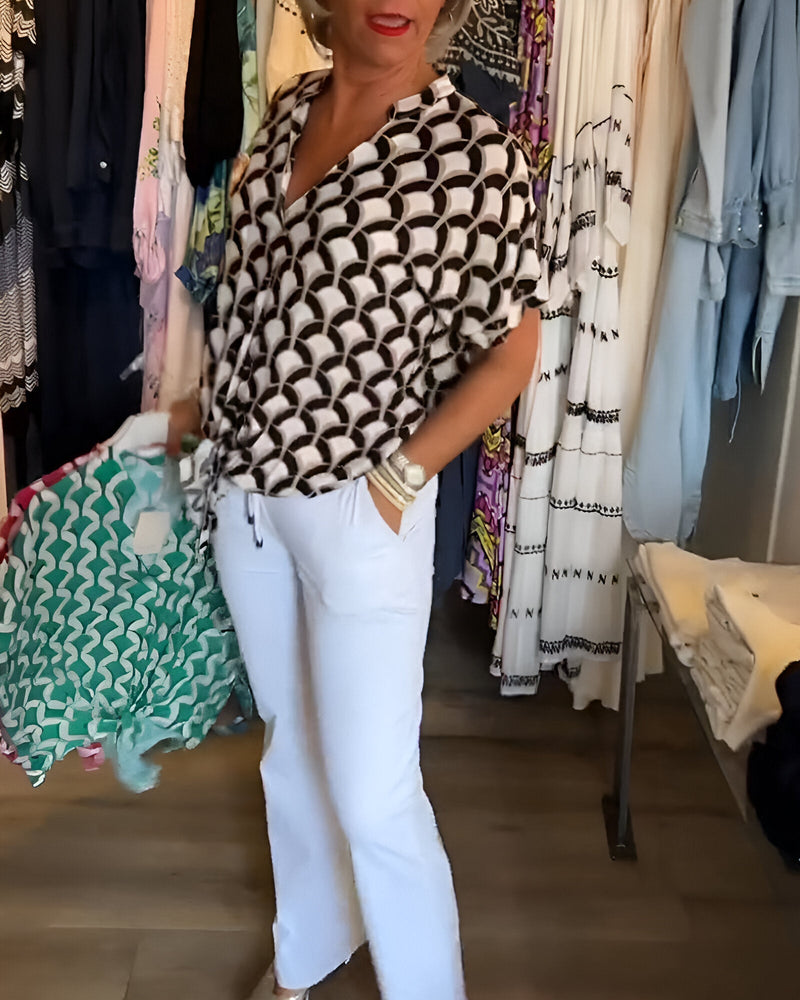 Beautifully Balanced Blouse with Timeless Character