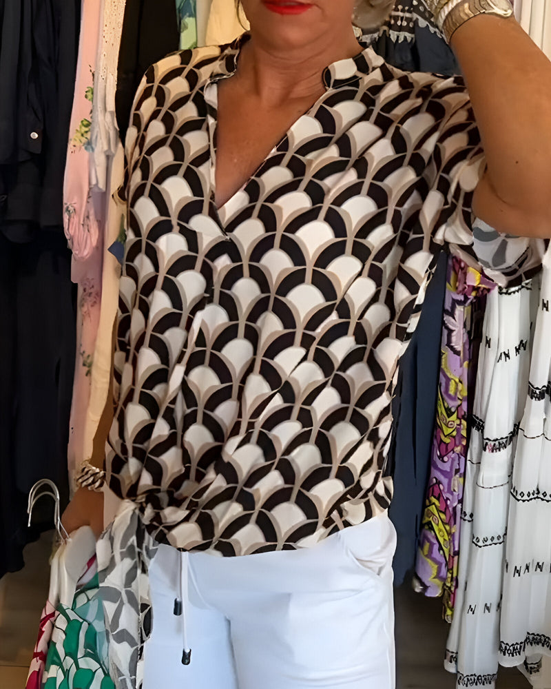 Beautifully Balanced Blouse with Timeless Character