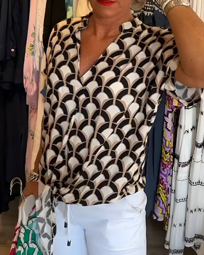 A Vintage Style Blouse with Delicate Timeless Details
