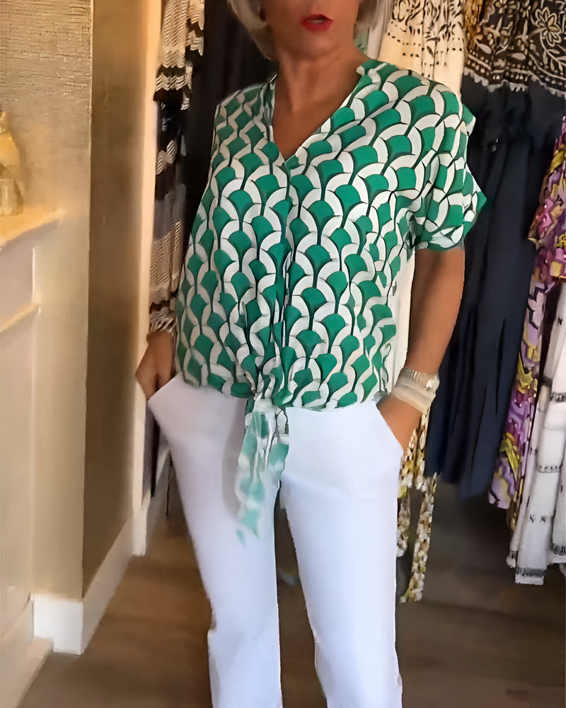 Beautifully Balanced Blouse with Timeless Character