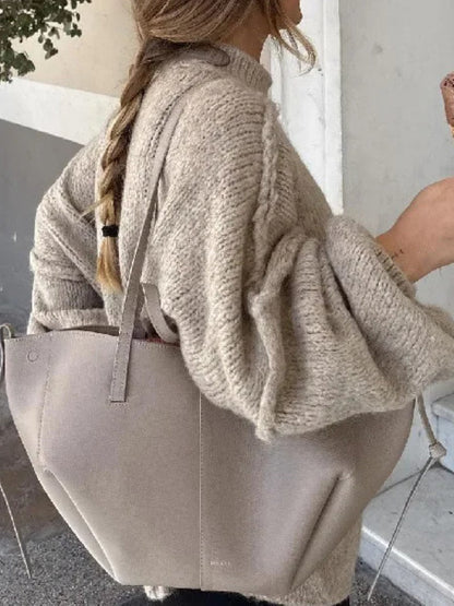 Vintage Inspired Sweater with a Contemporary Edge