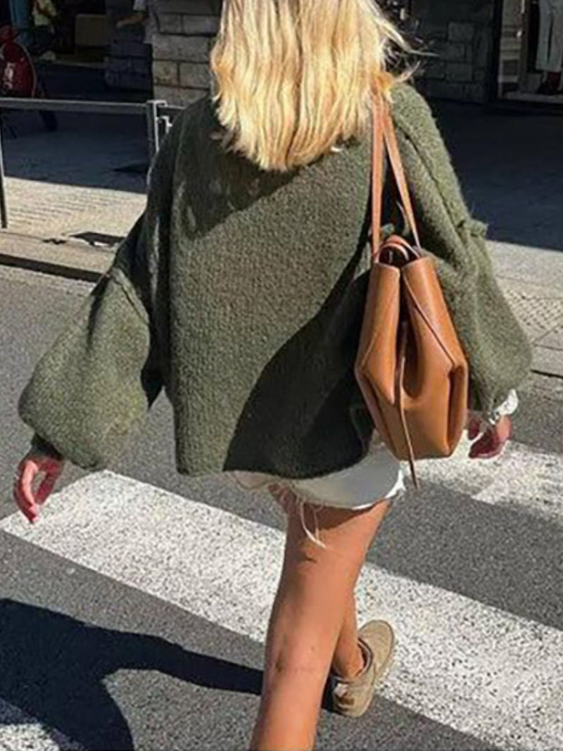 Vintage Inspired Sweater with a Contemporary Edge