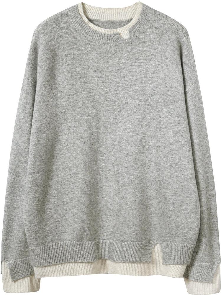 Well Tailored Sweater with a Graceful Silhouette
