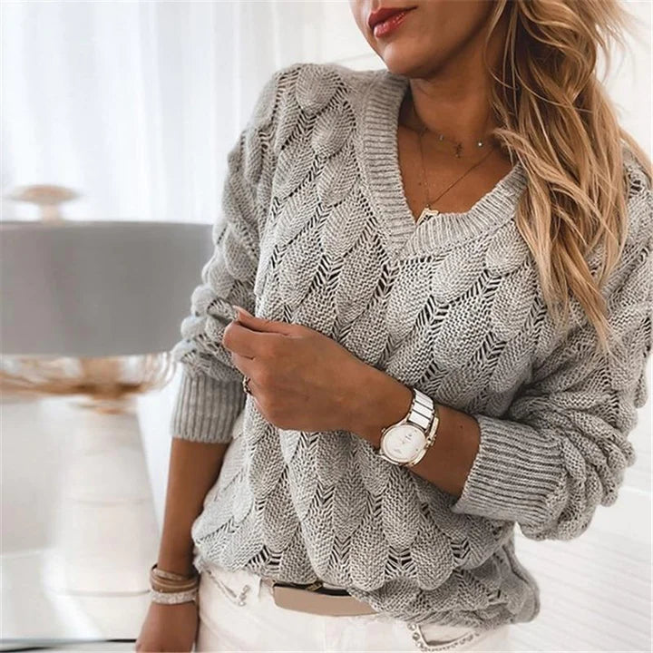 Vintage Inspired Sweater with a Contemporary Edge