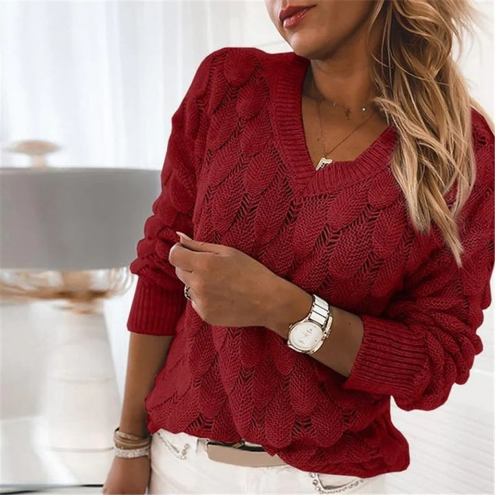Vintage Inspired Sweater with a Contemporary Edge
