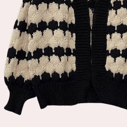Vintage Inspired Cardigan with a Contemporary Edge