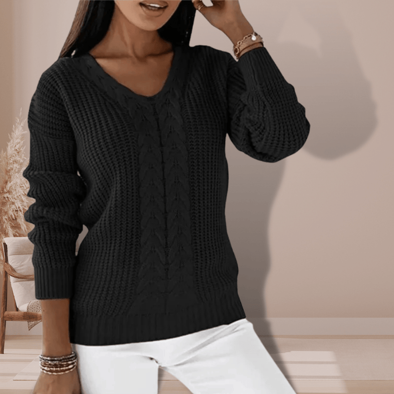 Beautifully Finished Sweater in a Timeless Design