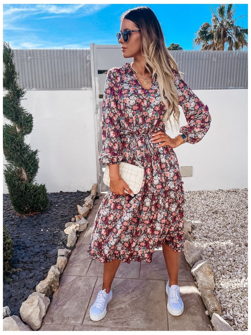 A Vintage Style Dress with Delicate Timeless Details