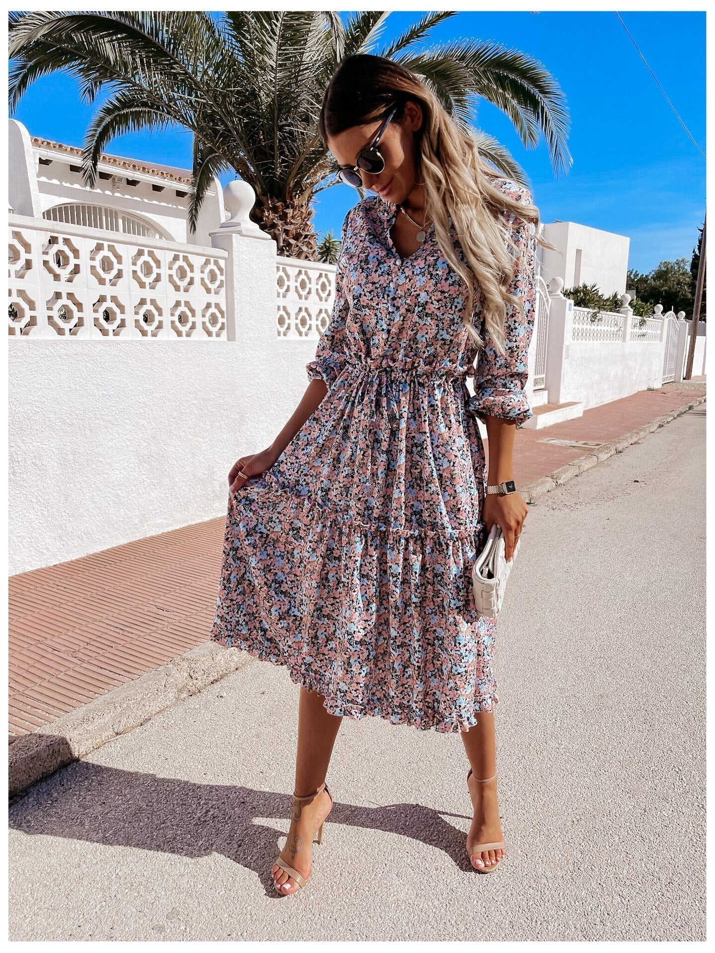 A Vintage Style Dress with Delicate Timeless Details