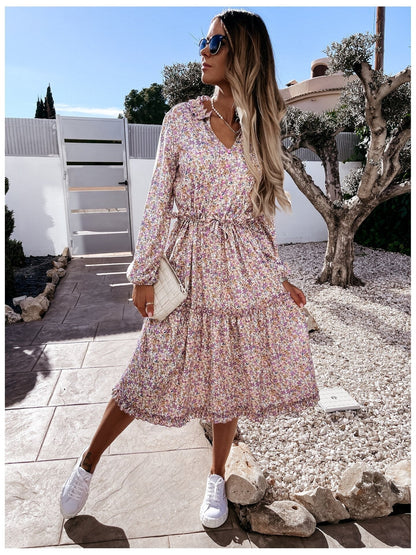 A Vintage Style Dress with Delicate Timeless Details
