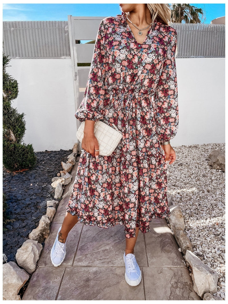 A Vintage Style Dress with Delicate Timeless Details