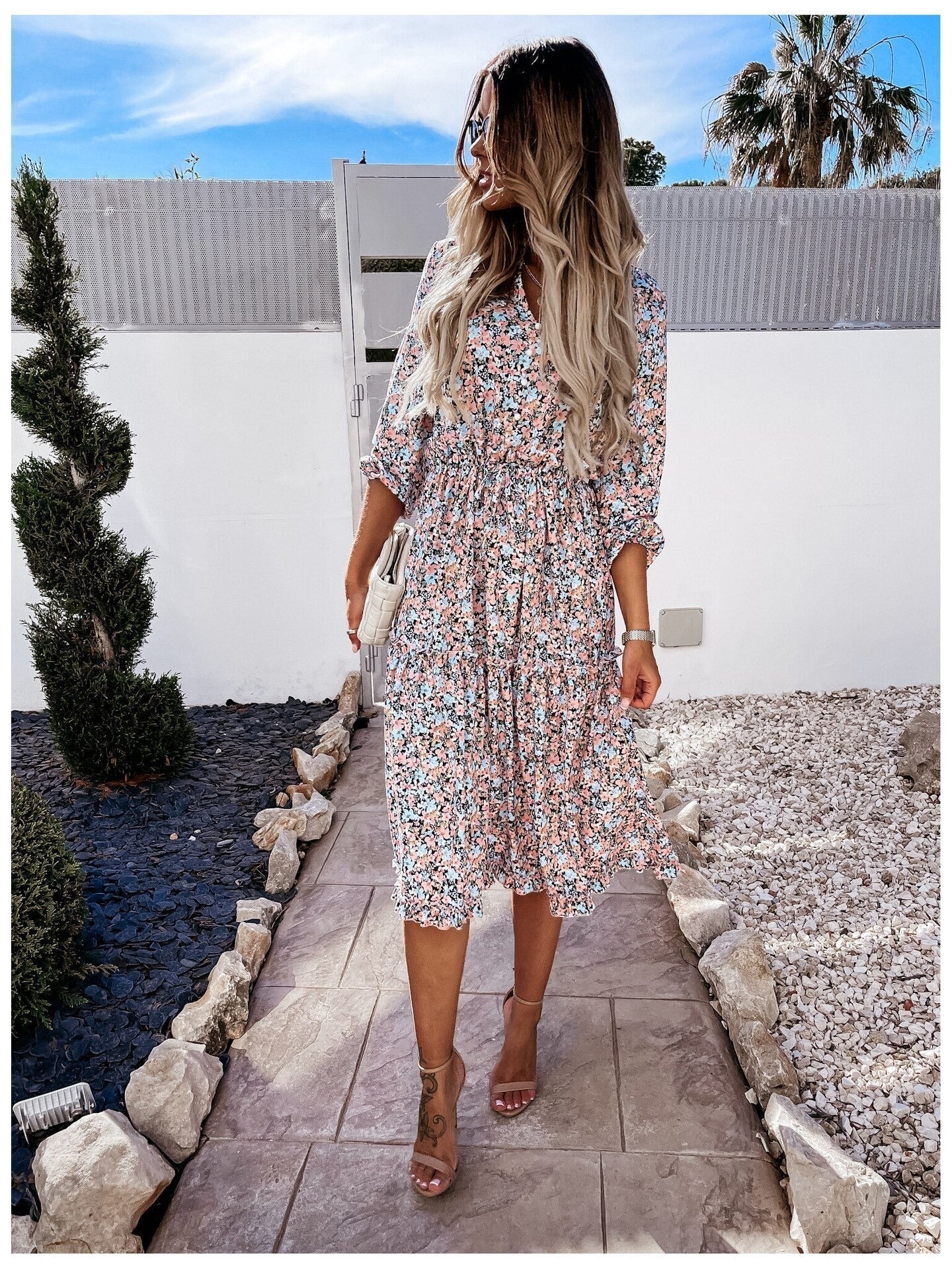 A Vintage Style Dress with Delicate Timeless Details
