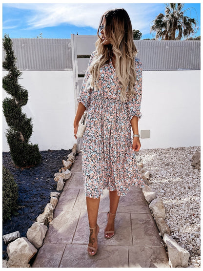 A Vintage Style Dress with Delicate Timeless Details