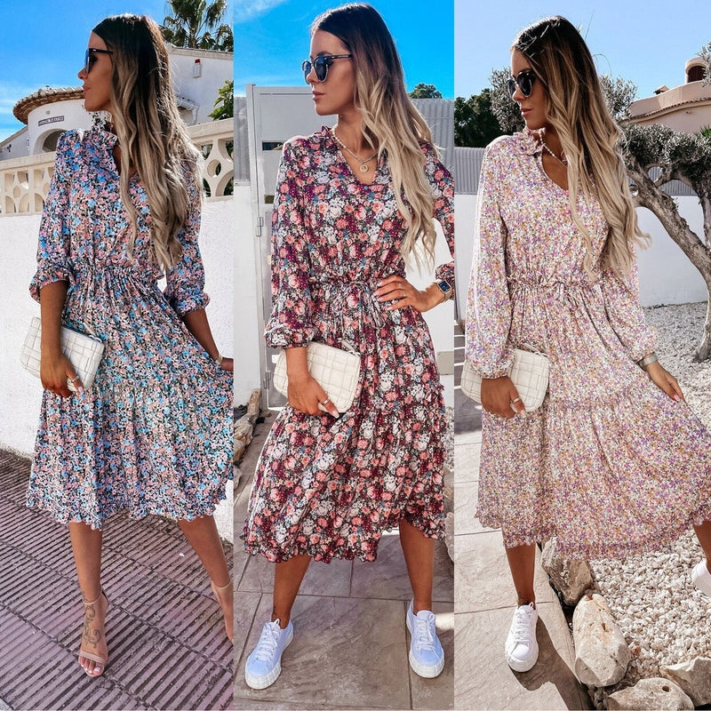 A Vintage Style Dress with Delicate Timeless Details
