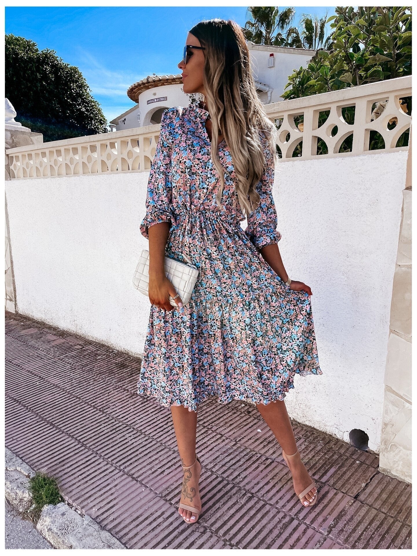 A Vintage Style Dress with Delicate Timeless Details